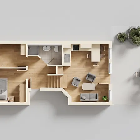 Apartament Schrabbe